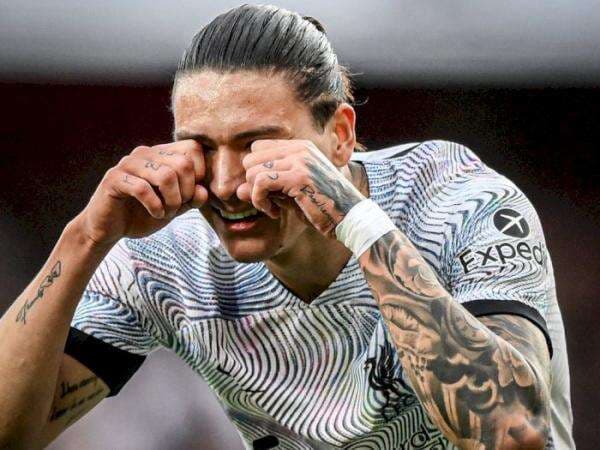 Darwin Nunez Selebrasi Nangis Cetak Gol, Endingnya Liverpool yang Nangis Dibuat Arsenal Darwin Nunez Selebrasi Nangis Cetak Gol, Endingnya Liverpool yang Nangis Dibuat Arsenal