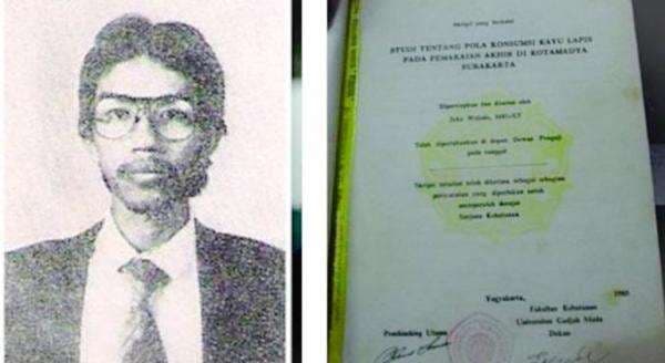 Lulus 1985 Fakultas Kehutanan UGM Tegaskan Ijazah Jokowi Asli Lulus 1985 Fakultas Kehutanan UGM Tegaskan Ijazah Jokowi Asli