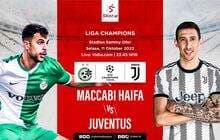 Link Live Streaming Maccabi Haifa vs Juventus di Liga Champions