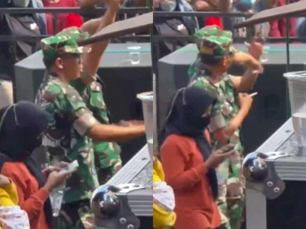 Dua Tentara Ini Asyik Joget Dengar Lagu Jamrud, Krisyanto: Jiwa Musiknya Keluar Lagi Dua Tentara Ini Asyik Joget Dengar Lagu Jamrud, Krisyanto: Jiwa Musiknya Keluar Lagi
