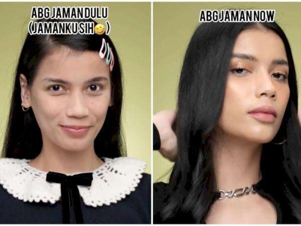 Perbandingan Makeup ABG Jaman Dulu VS Jaman Now ala Sabrina Chairunnisa, Valid Gak? Perbandingan Makeup ABG Jaman Dulu VS Jaman Now ala Sabrina Chairunnisa, Valid Gak?