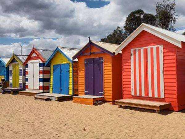 Brighton Bathing Box, Rumah Kayu Warna-warni di Tepi Pantai Australia Ternyata Toilet! Brighton Bathing Box, Rumah Kayu Warna-warni di Tepi Pantai Australia Ternyata Toilet!