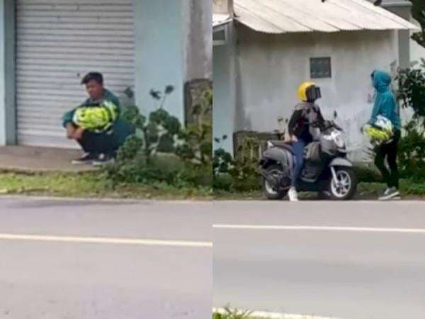 Pria Ini Milih Turun dari Motor saat Berantem dengan Kekasihnya, Endingnya Bikin Ngakak Pria Ini Milih Turun dari Motor saat Berantem dengan Kekasihnya, Endingnya Bikin Ngakak