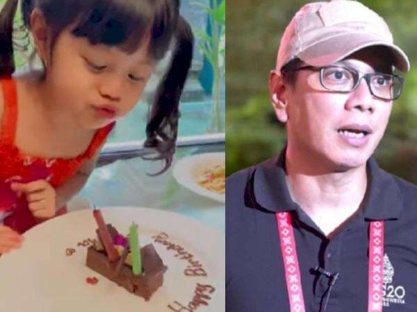 Momen Wishnutama Rayakan Ultah Putri Bungsu, Minta Maaf karena Baru Tiup Lilin Usai G20 Momen Wishnutama Rayakan Ultah Putri Bungsu, Minta Maaf karena Baru Tiup Lilin Usai G20