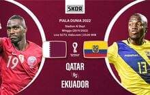 Piala Dunia 2022: Head to Head Qatar vs Ekuador