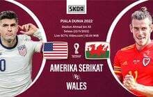 Piala Dunia 2022: Head to Head Amerika Serikat vs Wales