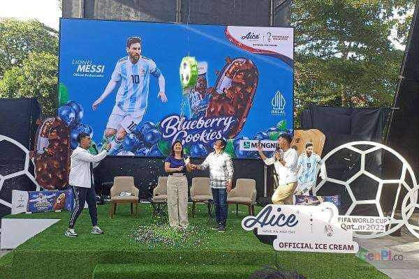 Gandeng Lionel Messi, Aice Ramaikan Piala Dunia Qatar 2022 dengan Produk Terbaru Gandeng Lionel Messi, Aice Ramaikan Piala Dunia Qatar 2022 dengan Produk Terbaru