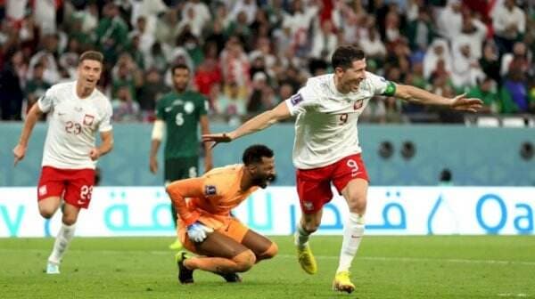 Hasil Piala Dunia: Polandia Kalahkan Arab Saudi
