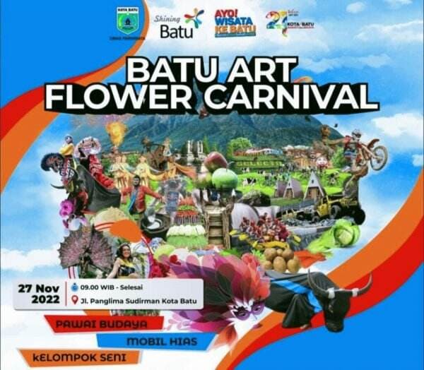 Mengangkat Potensi Kearifan Lokal Disparta Kota Batu Bakal Gelar Event  “Batu Art Flower Carnival”