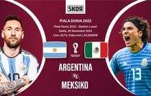 Piala Dunia 2022: Argentina Taklukkan Meksiko, Lionel Messi Sabet Gelar Man of the Match