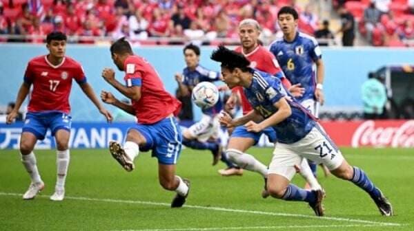 Jepang vs Kosta Rika Berakhir Imbang di Babak Pertama
