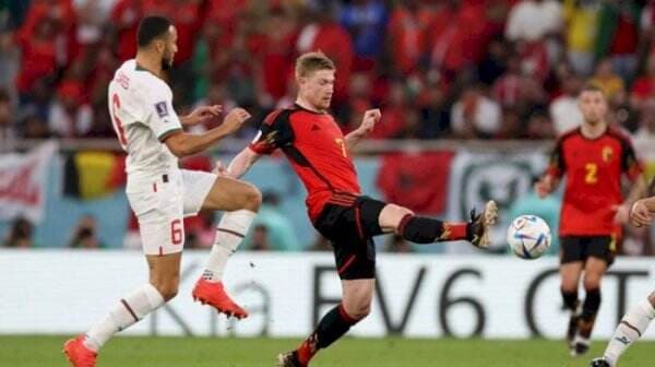 Belgia vs Maroko, Satu Gol Dianulir di Babak Pertama