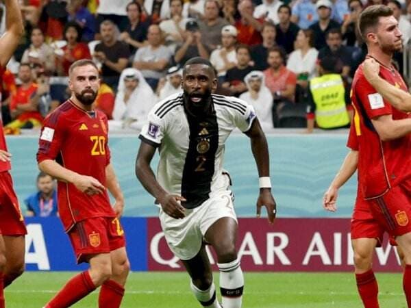 Hasil Piala Dunia 2022: Drama VAR Terjadi di Babak Pertama Spanyol vs Jerman, Skor 0-0