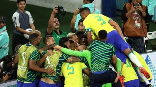 Hasil Piala Dunia 2022 Brasil vs Swiss: Casemiro Bawa Tim Samba ke 16 Besar