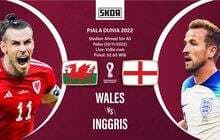 Piala Dunia 2022: Head to Head Antarlini Wales vs Inggris