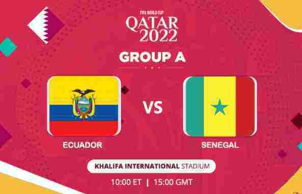 Laga Dimulai, Ini Daftar Pemain Ekuador Melawan Senegal