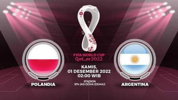 Link Live Streaming Piala Dunia 2022: Polandia vs Argentina di Vidio