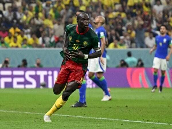 Hasil Piala Dunia 2022: Sundulan Aboubakar Bobol Gawang Brasil 1-0 di Babak Kedua