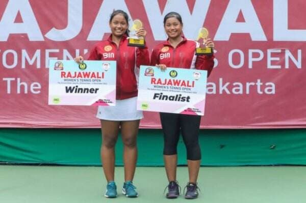 Petenis Kembar Ana dan Ani Juara dan Runner-up Rajawali Women`s Tennis Open 2022: Terima Kasih Bapak Kepala BIN!