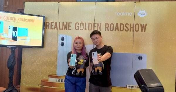 Realme Golden Roadshow Bawa Kabar Bahagia ke Makassar, Ada Diskon Hingga 50 Persen dan Produk Baru