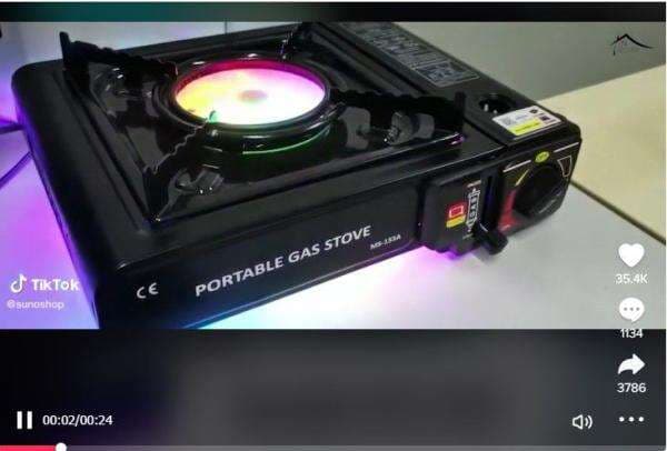 Kreatif, Tiktokers Ini Sulap Kompor Gas Portabel Jadi PC Gaming Kreatif, Tiktokers Ini Sulap Kompor Gas Portabel Jadi PC Gaming
