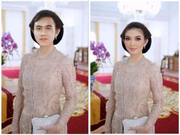 Ngakak! Ini Potret Gibran Rakabuming Pakai Kebaya dan Konde, Jadi 'Kembaran' Selvi Ananda Ngakak! Ini Potret Gibran Rakabuming Pakai Kebaya dan Konde, Jadi 'Kembaran' Selvi Ananda
