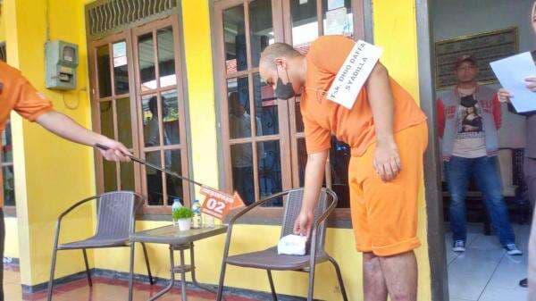 Tersangka Dhio Perankan 17 Adegan Tersangka Dhio Perankan 17 Adegan