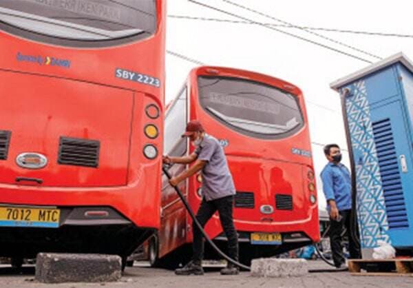 Tahun Depan, Surabaya Tambah 6 Unit Alat Isi Daya Bus Listrik