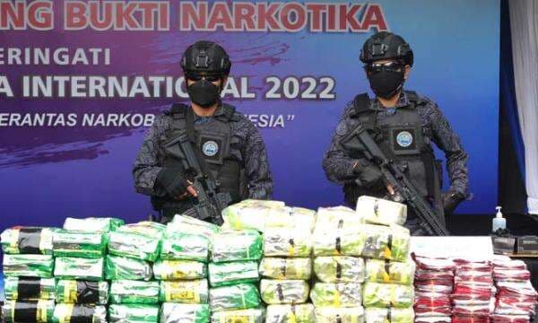Setahun, BNN Sita 1,9 Ton Sabu-1 Ton Ganja Setahun, BNN Sita 1,9 Ton Sabu-1 Ton Ganja