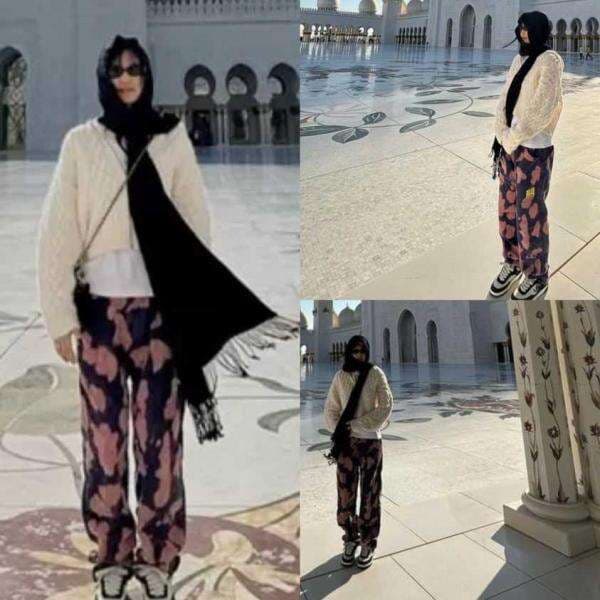 Jennie BLACKPINK Foto dengan Gaya Baru di Masjid Abu Dhabi, Netizen: Style Halal? Jennie BLACKPINK Foto dengan Gaya Baru di Masjid Abu Dhabi, Netizen: Style Halal?