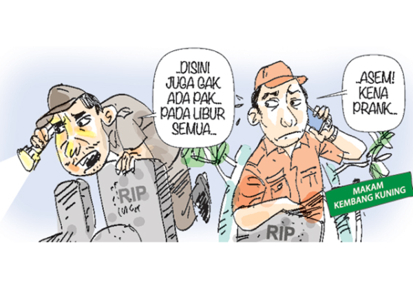 Kena Prank Laporan Prostitusi Kembang Kuning Kena Prank Laporan Prostitusi Kembang Kuning