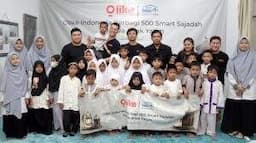 Olike Indonesia Donasikan 500 Smart Sajadah kepada Anak Yatim dan Piatu