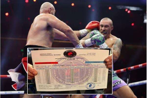 Membedah Kartu Skor Tyson Fury vs Oleksandr Usyk 2, Kemenangan Gypsy King Dirampok? Membedah Kartu Skor Tyson Fury vs Oleksandr Usyk 2, Kemenangan Gypsy King Dirampok?
