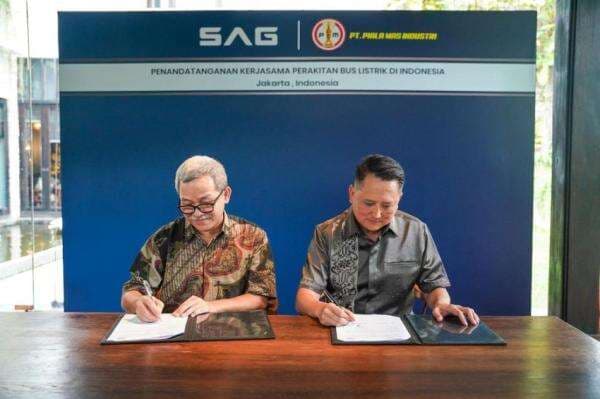 SAG Gandeng Piala Mas, Siap Kenalkan Bus Listrik dengan Nilai TKDN SAG Gandeng Piala Mas, Siap Kenalkan Bus Listrik dengan Nilai TKDN