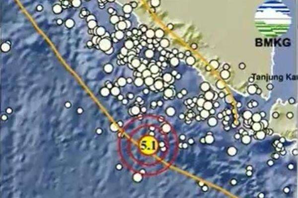 Gempa Hari Ini Guncang Enggano Bengkulu, Berkekuatan Magnitudo 5,1 Gempa Hari Ini Guncang Enggano Bengkulu, Berkekuatan Magnitudo 5,1