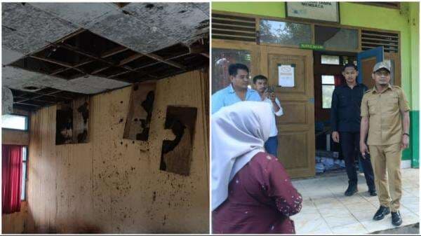 Gedung Perpustakaan SMPN 1 Kulisusu Utara Rusak Parah, Wabup Butur: Diusulkan Segera Diperbaiki Gedung Perpustakaan SMPN 1 Kulisusu Utara Rusak Parah, Wabup Butur: Diusulkan Segera Diperbaiki