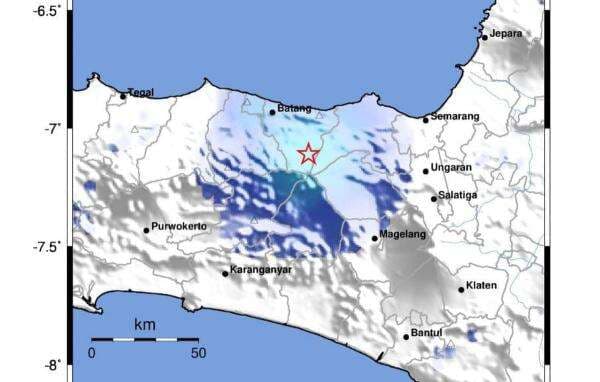 Gempa M3,4 Guncang Wonosobo Jateng, BMKG: Akibat Sesar Aktif Gempa M3,4 Guncang Wonosobo Jateng, BMKG: Akibat Sesar Aktif