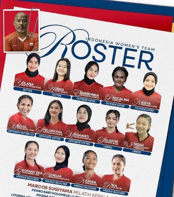 Jadwal Siaran Langsung Timnas Voli Putri Indonesia vs Myanmar di SEA Games 2025, Live di MNCTV! Jadwal Siaran Langsung Timnas Voli Putri Indonesia vs Myanmar di SEA Games 2025, Live di MNCTV!