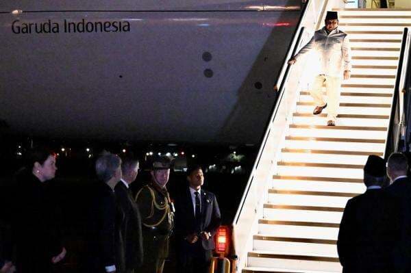 Prabowo Tiba di Sydney, bakal Bertemu PM Australia Albanese Prabowo Tiba di Sydney, bakal Bertemu PM Australia Albanese