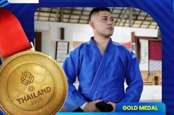 Emas ke-26 Indonesia di SEA Games 2025 Dipersembahkan I Made Sastra dari Arena Judo Emas ke-26 Indonesia di SEA Games 2025 Dipersembahkan I Made Sastra dari Arena Judo