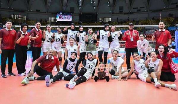 Hasil Voli Indoor SEA Games 2025: Timnas Voli Putri Indonesia Lolos Semifinal Usai Bantai Myanmar! Hasil Voli Indoor SEA Games 2025: Timnas Voli Putri Indonesia Lolos Semifinal Usai Bantai Myanmar!