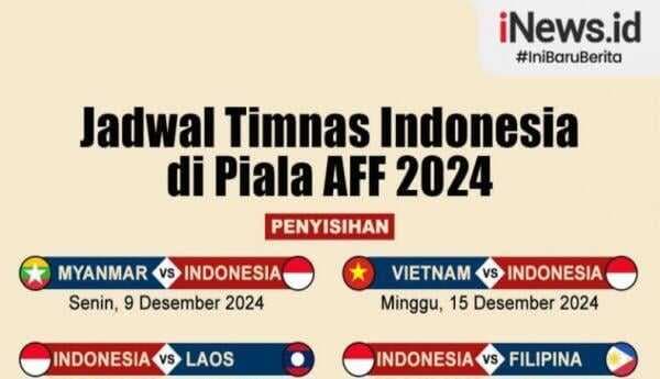 Simak Penayangan Piala AFF 2024 di RCTI dan Jadwal Lengkap Timnas Indonesia Simak Penayangan Piala AFF 2024 di RCTI dan Jadwal Lengkap Timnas Indonesia