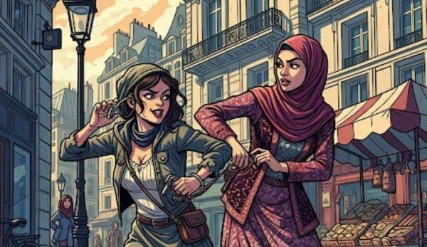 Detik-Detik Emak-Emak Indonesia Tangkap Copet di Paris, Pelaku Menyerah Balikin Dompet Detik-Detik Emak-Emak Indonesia Tangkap Copet di Paris, Pelaku Menyerah Balikin Dompet