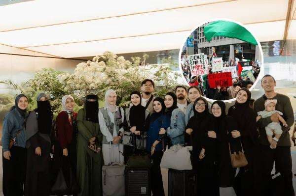 Salut! 10 WNI Ikut Aksi Global March to Gaza, Ada Zaskia Adya Mecca Salut! 10 WNI Ikut Aksi Global March to Gaza, Ada Zaskia Adya Mecca