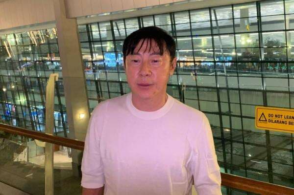 Shin Tae-yong Bantah Keras Isu Ruang Ganti Timnas Indonesia di China Shin Tae-yong Bantah Keras Isu Ruang Ganti Timnas Indonesia di China
