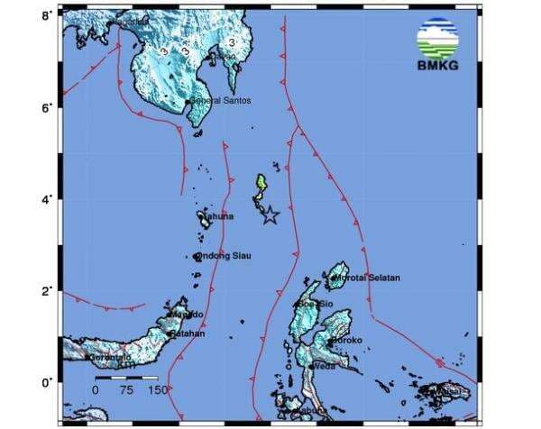 Gempa Dahsyat M7,1 Guncang Kepulauan Talaud Sulut, BNPB: Belum Ada Laporan Korban Jiwa Gempa Dahsyat M7,1 Guncang Kepulauan Talaud Sulut, BNPB: Belum Ada Laporan Korban Jiwa