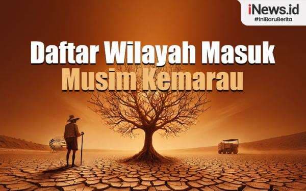 4 Wilayah Ini Tak Diguyur Hujan Lebih dari 100 Hari 4 Wilayah Ini Tak Diguyur Hujan Lebih dari 100 Hari