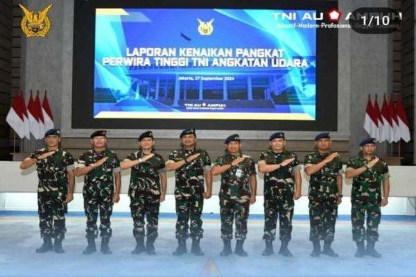 16 Marsma TNI AU Jadi Bintang 2 usai Kenaikan Pangkat Mei 2025, Ini Daftar Namanya 16 Marsma TNI AU Jadi Bintang 2 usai Kenaikan Pangkat Mei 2025, Ini Daftar Namanya