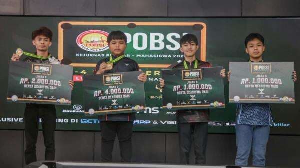 Kejurnas Pelajar POBSI 2025 Lahirkan Juara Termuda, Siswa SD Tumbangkan Mahasiswa! Kejurnas Pelajar POBSI 2025 Lahirkan Juara Termuda, Siswa SD Tumbangkan Mahasiswa!