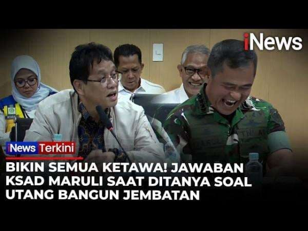 KSAD Maruli Curhat Ngutang Jembatan, Menkeu Purbaya Kaget Jaminannya Tentara KSAD Maruli Curhat Ngutang Jembatan, Menkeu Purbaya Kaget Jaminannya Tentara